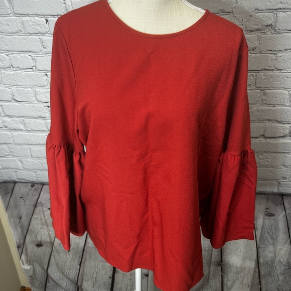 Who what wear rust colored top size large - Picture 12 of 12